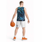 New Zealand Matariki Basketball Jersey Maori Humpback Whale Galaxy