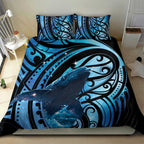 New Zealand Matariki Bedding Set Maori Humpback Whale Galaxy
