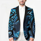 New Zealand Matariki Blazer Maori Humpback Whale Galaxy