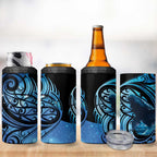 New Zealand Matariki 4 in 1 Can Cooler Tumbler Maori Humpback Whale Galaxy