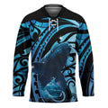 New Zealand Matariki Hockey Jersey Maori Humpback Whale Galaxy