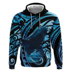 New Zealand Matariki Hoodie Maori Humpback Whale Galaxy