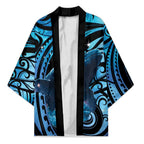 New Zealand Matariki Kimono Maori Humpback Whale Galaxy