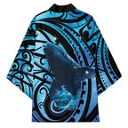 New Zealand Matariki Kimono Maori Humpback Whale Galaxy