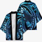 New Zealand Matariki Kimono Maori Humpback Whale Galaxy