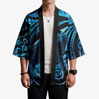 New Zealand Matariki Kimono Maori Humpback Whale Galaxy
