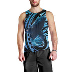 New Zealand Matariki Men Tank Top Maori Humpback Whale Galaxy
