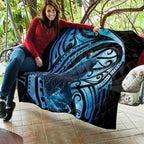 New Zealand Matariki Quilt Maori Humpback Whale Galaxy
