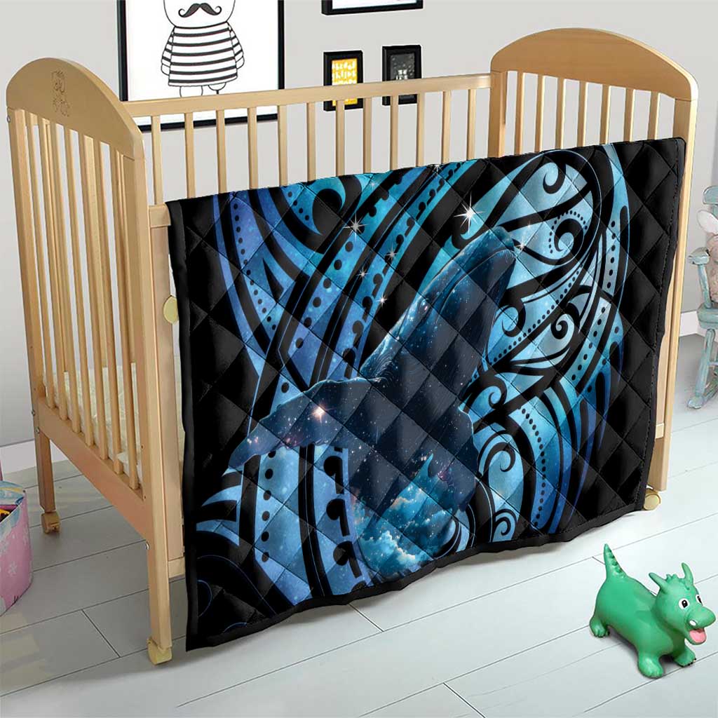 New Zealand Matariki Quilt Maori Humpback Whale Galaxy