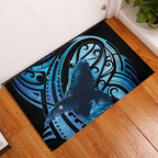 New Zealand Matariki Rubber Doormat Maori Humpback Whale Galaxy