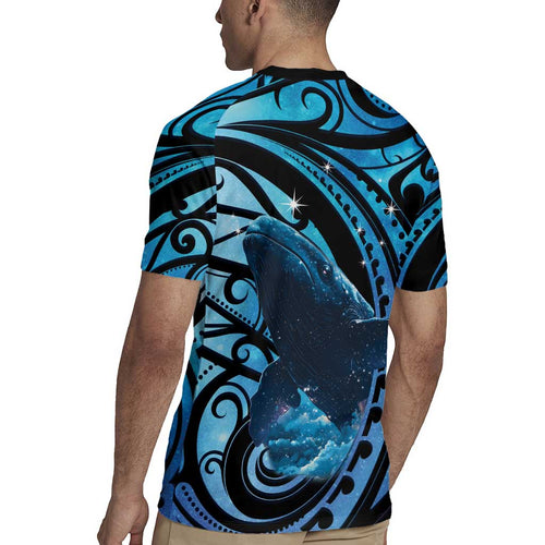 New Zealand Matariki Rugby Jersey Maori Humpback Whale Galaxy