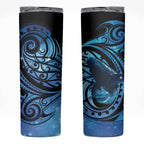 New Zealand Matariki Skinny Tumbler Maori Humpback Whale Galaxy
