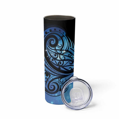 New Zealand Matariki Skinny Tumbler Maori Humpback Whale Galaxy
