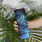 New Zealand Matariki Skinny Tumbler Maori Humpback Whale Galaxy