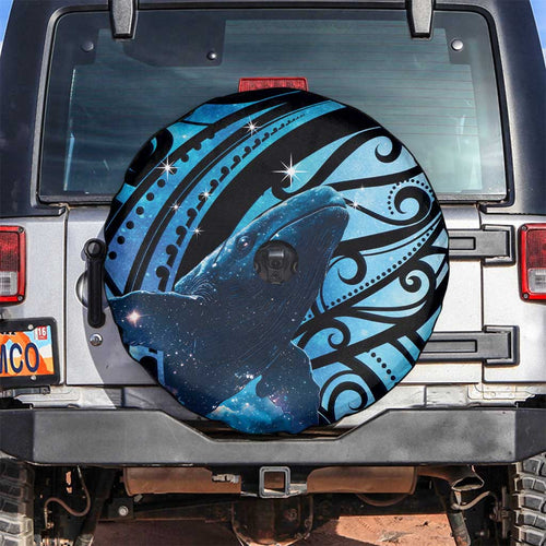 New Zealand Matariki Spare Tire Cover Maori Humpback Whale Galaxy