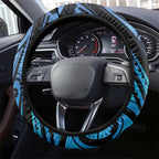 New Zealand Matariki Steering Wheel Cover Maori Humpback Whale Galaxy