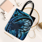 New Zealand Matariki Tote Bag Maori Humpback Whale Galaxy