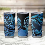 New Zealand Matariki Tumbler Cup Maori Humpback Whale Galaxy