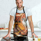 Australia Didgeridoo Apron Aussie Kookaburra Indigenous Dot Art
