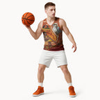 Australia Didgeridoo Basketball Jersey Aussie Kookaburra Indigenous Dot Art