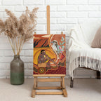 Australia Didgeridoo Canvas Wall Art Aussie Kookaburra Indigenous Dot Art