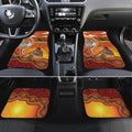 Australia Didgeridoo Car Mats Aussie Kookaburra Indigenous Dot Art