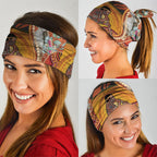 Australia Didgeridoo Neck Gaiter Aussie Kookaburra Indigenous Dot Art