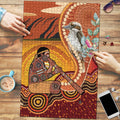 Australia Didgeridoo Puzzle Aussie Kookaburra Indigenous Dot Art