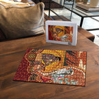 Australia Didgeridoo Puzzle Aussie Kookaburra Indigenous Dot Art