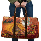 Australia Didgeridoo Travel Bag Aussie Kookaburra Indigenous Dot Art