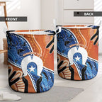 50 Years Of Deadly NAIDOC Week 2026 Laundry Basket Torres Strait Dhari Aboriginal Art