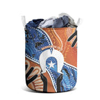 50 Years Of Deadly NAIDOC Week 2026 Laundry Basket Torres Strait Dhari Aboriginal Art