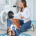 50 Years Of Deadly NAIDOC Week 2026 Laundry Basket Torres Strait Dhari Aboriginal Art