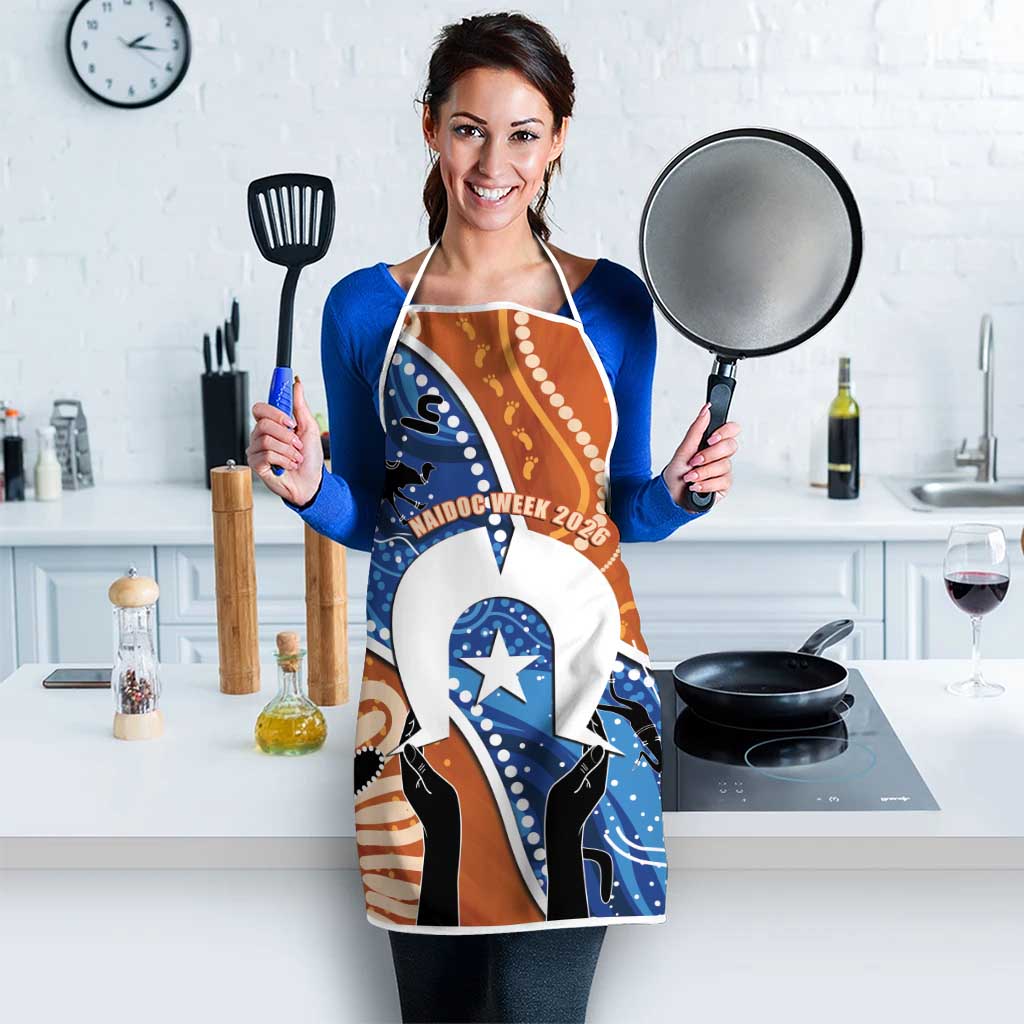 50 Years Of Deadly NAIDOC Week 2026 Apron Torres Strait Dhari Aboriginal Art