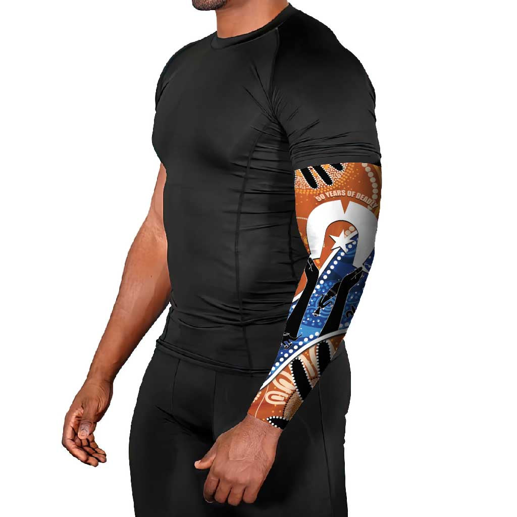 50 Years Of Deadly NAIDOC Week 2026 Arm Sleeves Torres Strait Dhari Aboriginal Art