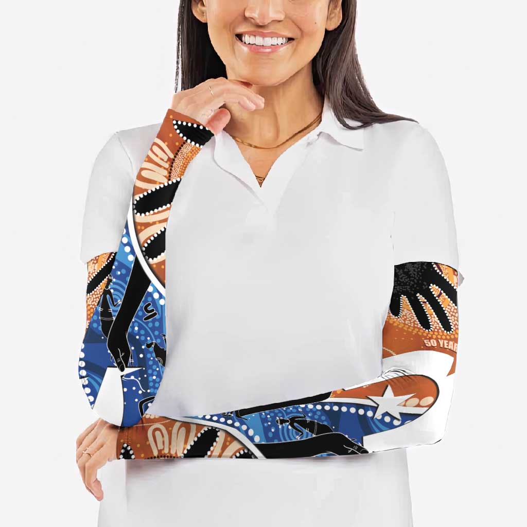 50 Years Of Deadly NAIDOC Week 2026 Arm Sleeves Torres Strait Dhari Aboriginal Art