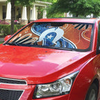 50 Years Of Deadly NAIDOC Week 2026 Auto Sun Shade Torres Strait Dhari Aboriginal Art
