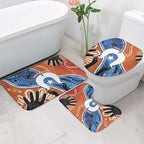 50 Years Of Deadly NAIDOC Week 2026 Bathroom Set Torres Strait Dhari Aboriginal Art