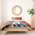 50 Years Of Deadly NAIDOC Week 2026 Bedding Set Torres Strait Dhari Aboriginal Art