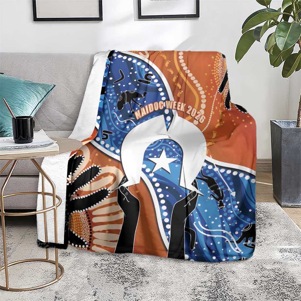 50 Years Of Deadly NAIDOC Week 2026 Blanket Torres Strait Dhari Aboriginal Art