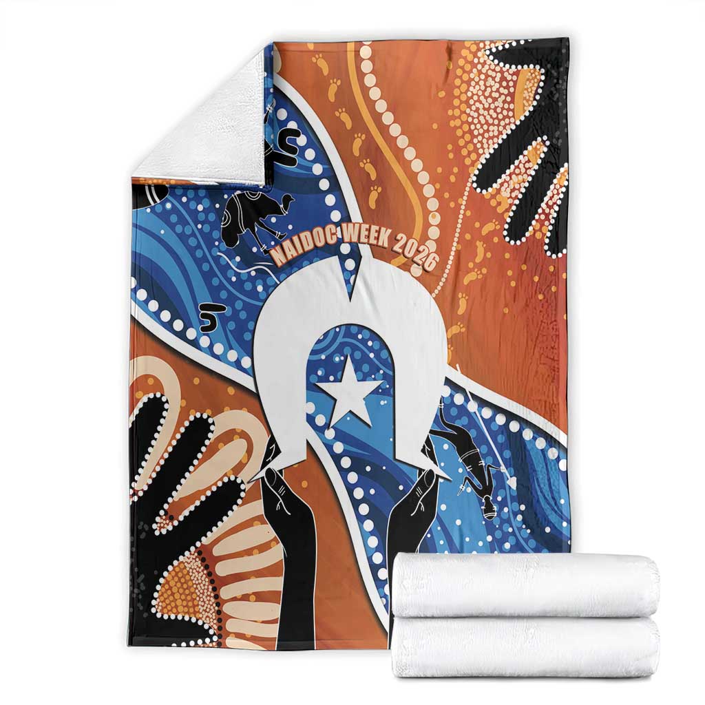 50 Years Of Deadly NAIDOC Week 2026 Blanket Torres Strait Dhari Aboriginal Art