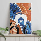 50 Years Of Deadly NAIDOC Week 2026 Canvas Wall Art Torres Strait Dhari Aboriginal Art