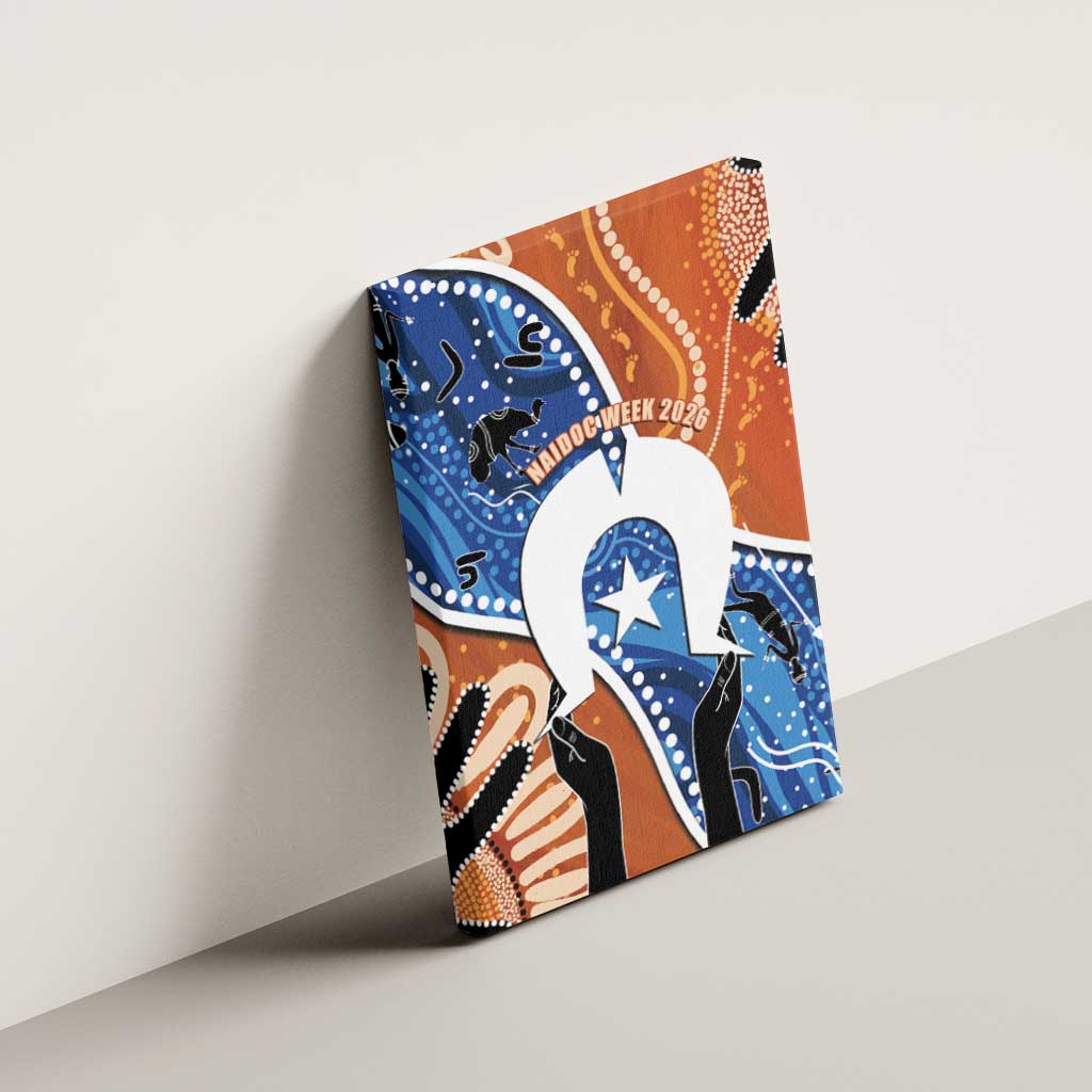 50 Years Of Deadly NAIDOC Week 2026 Canvas Wall Art Torres Strait Dhari Aboriginal Art