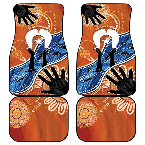 50 Years Of Deadly NAIDOC Week 2026 Car Mats Torres Strait Dhari Aboriginal Art