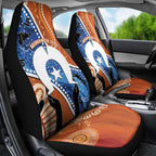 50 Years Of Deadly NAIDOC Week 2026 Car Seat Cover Torres Strait Dhari Aboriginal Art