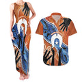 50 Years Of Deadly NAIDOC Week 2026 Couples Matching Tank Maxi Dress and Hawaiian Shirt Torres Strait Dhari Aboriginal Art