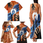 50 Years Of Deadly NAIDOC Week 2026 Family Matching Tank Maxi Dress and Hawaiian Shirt Torres Strait Dhari Aboriginal Art