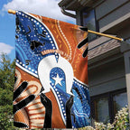 50 Years Of Deadly NAIDOC Week 2026 Garden Flag Torres Strait Dhari Aboriginal Art