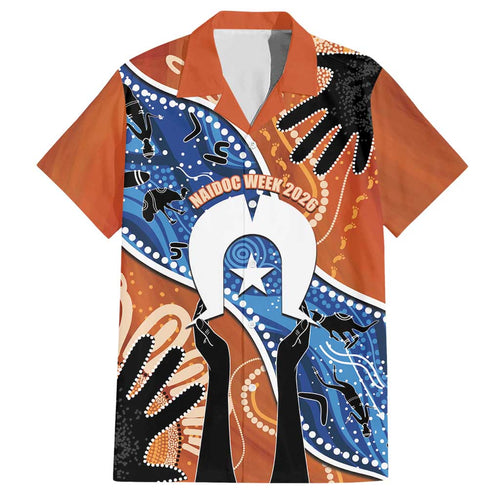 50 Years Of Deadly NAIDOC Week 2026 Hawaiian Shirt Torres Strait Dhari Aboriginal Art