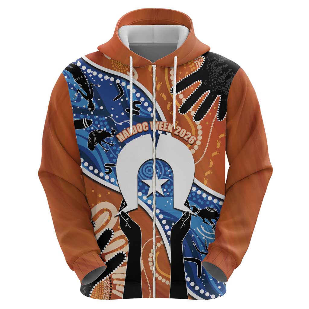 50 Years Of Deadly NAIDOC Week 2026 Hoodie Torres Strait Dhari Aboriginal Art